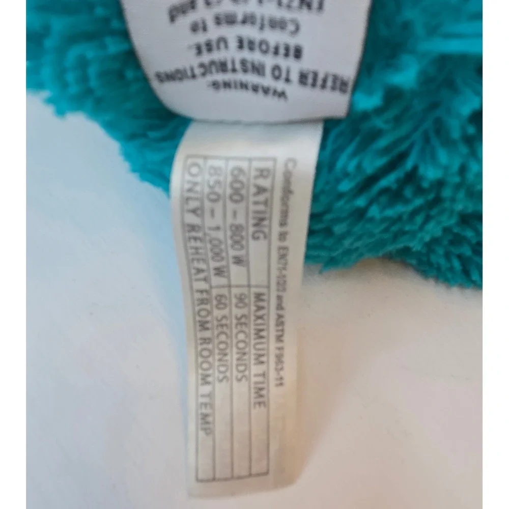 Intelex Warm and Cosy Heatable Blue Dragon Plush Stuffed‎ Animal 9 Inches